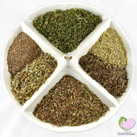 Potpourri with Herbs with Plantain, Nettle, Dandelions, Dill and Fennel for rabbits, guinea pigs, chinchillas, hamsters, degus and gerbils