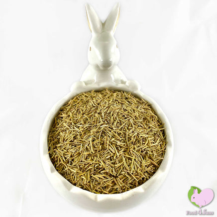 Rosemary Leaves, dried and organic, cut and sifted for rabbits, guinea pigs, chinchillas, hamsters, degus and gerbils