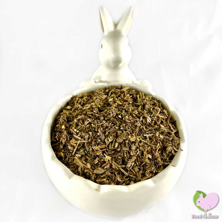 Plantain Leaves, dried and organic, cut and sifted for rabbits, guinea pigs, chinchillas, hamsters, degus and gerbils