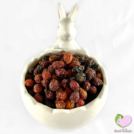 Rosehips whole, dried and organic for rabbits, guinea pigs, chinchillas, hamsters, degus and gerbils