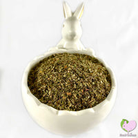 Strawberry Leaves, dried and organic, cut and sifted for rabbits, guinea pigs, chinchillas, hamsters, degus and gerbils