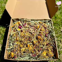 Piggy Forage Box with Timothy, Orchard or Oat Hay