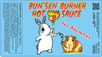"Bun'sen Burner" Hot Sauce - for humans only!