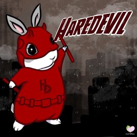 Fridge Magnet "HareDevil"