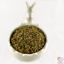 hawthorn leaves and flowers, brown and green for rabbits, chinchillas, degus, gerbils and hamsters